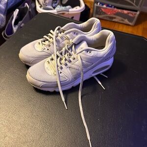 Nike White Mesh Sneakers